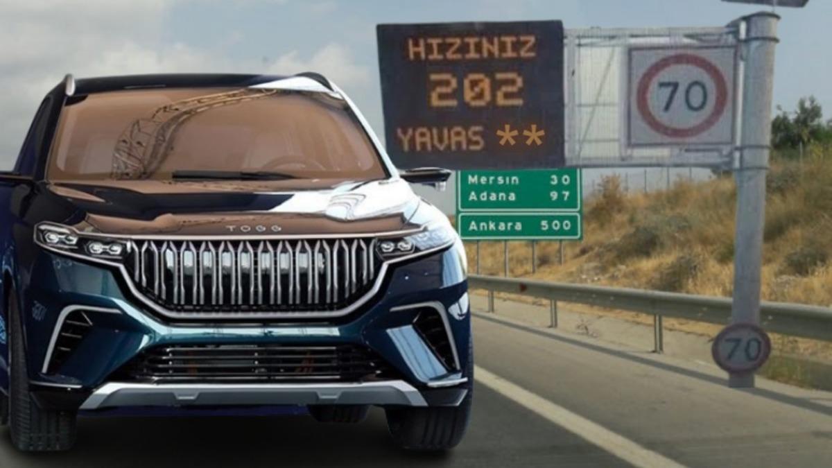 TOGG, Otobanda Hız Testi Yaparken Görüntülendi: 200+ Km/s Hız İle Toz Yutturdu [Video]