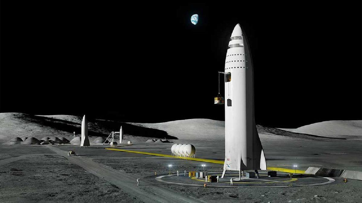 NASA, Gerçekleştirilecek İnsanlı Ay Misyonu İçin SpaceX ile Çalışacak