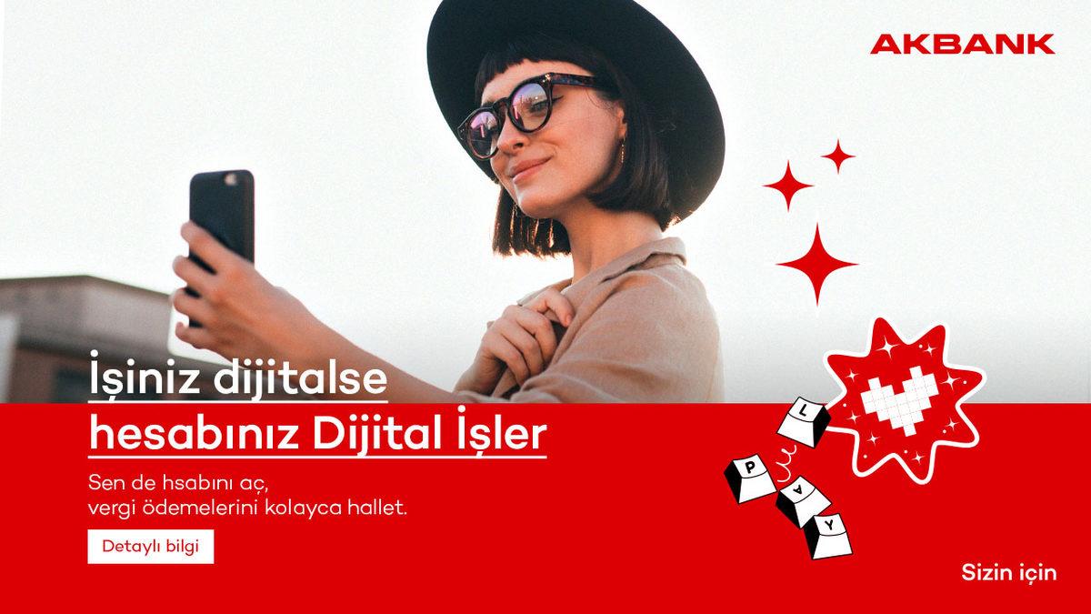 Akbank’tan Sosyal Medya Fenomenleri ve Geliştiriciler İçin ‘Dijital İşler Hesabı’