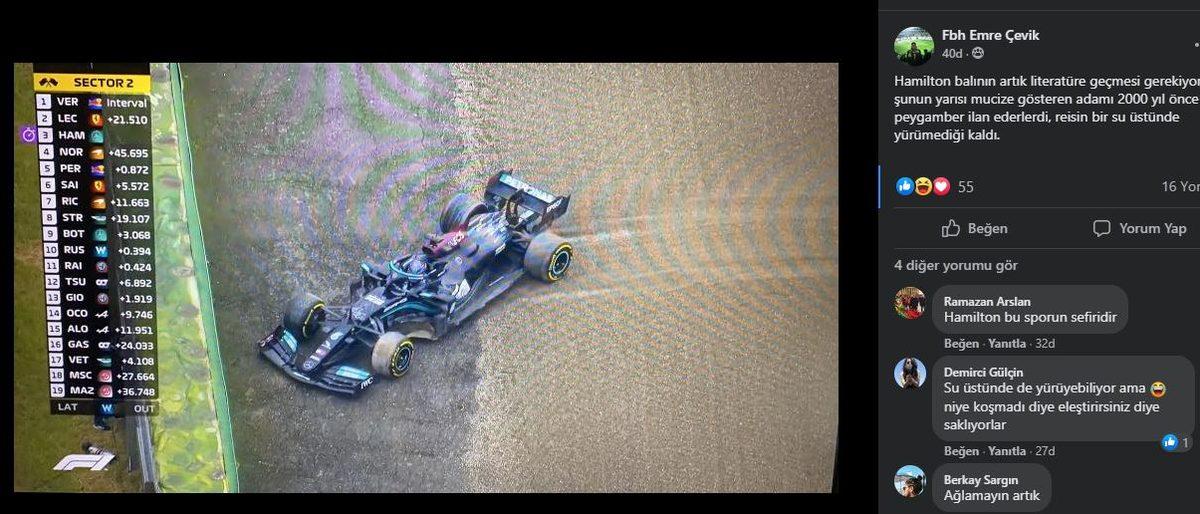 Formula 1 Emiliano Romagna GP’sinde Ortalık Fena Karıştı: İşte Yarıştan Görüntüler ve Sosyal Medyada Yapılan Paylaşımlar