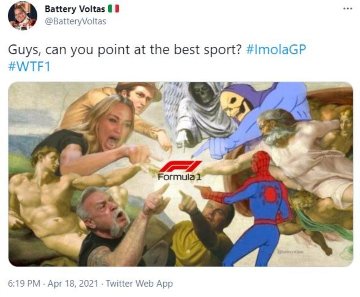 Formula 1 Emiliano Romagna GP’sinde Ortalık Fena Karıştı: İşte Yarıştan Görüntüler ve Sosyal Medyada Yapılan Paylaşımlar