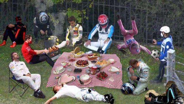 Formula 1 Emiliano Romagna GP’sinde Ortalık Fena Karıştı: İşte Yarıştan Görüntüler ve Sosyal Medyada Yapılan Paylaşımlar