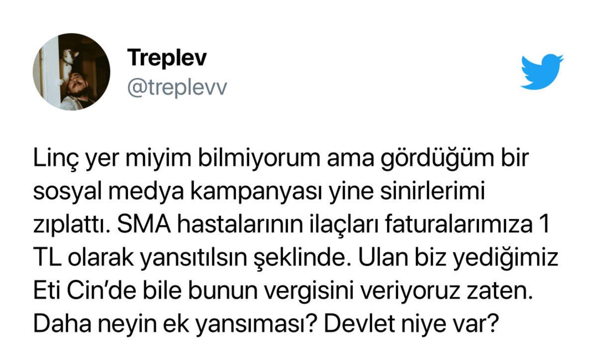 Neredeyse 1 Milyon Kişinin Desteklediği ‘SMA İlaçları 1 TL Olarak Faturalara Yansısın’ Kampanyası Sosyal Medyayı İkiye Böldü