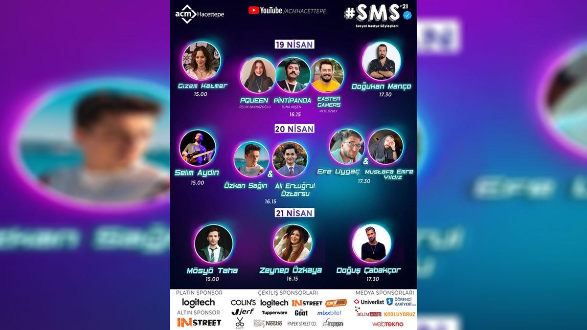 İnternet Fenomenlerini Bir Araya Getiren Sosyal Medya Söyleşileri’21, Bu Hafta Başlıyor