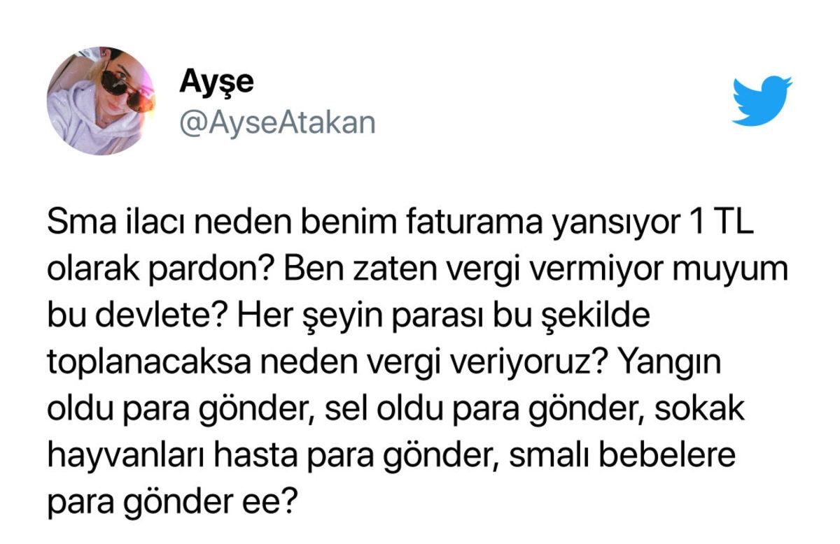 Neredeyse 1 Milyon Kişinin Desteklediği ‘SMA İlaçları 1 TL Olarak Faturalara Yansısın’ Kampanyası Sosyal Medyayı İkiye Böldü