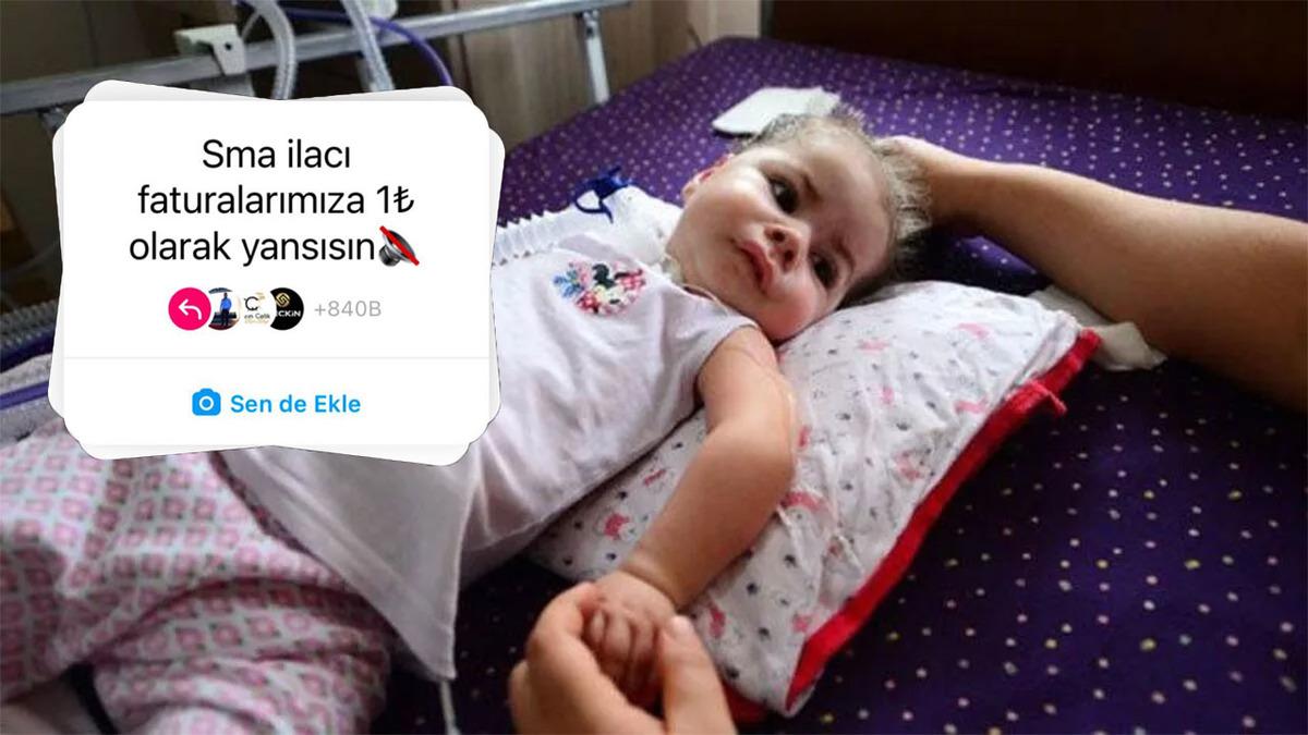 Neredeyse 1 Milyon Kişinin Desteklediği ‘SMA İlaçları 1 TL Olarak Faturalara Yansısın’ Kampanyası Sosyal Medyayı İkiye Böldü