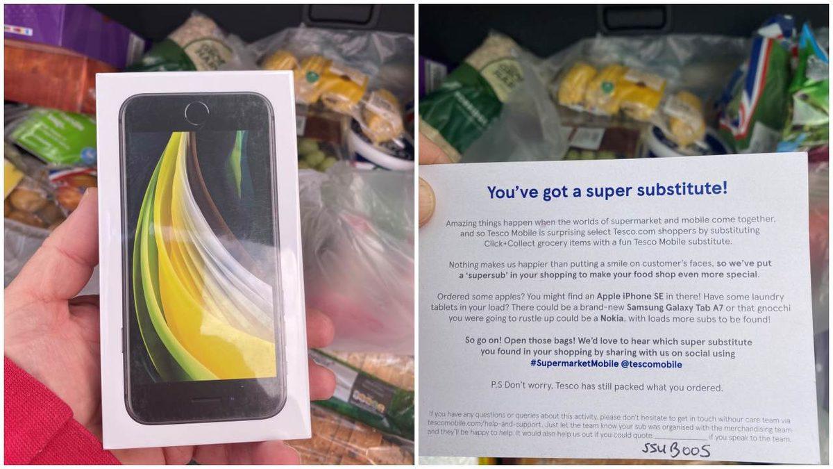 İngiltere’de Elma Sipariş Eden Adamın Poşetinden iPhone SE Çıktı