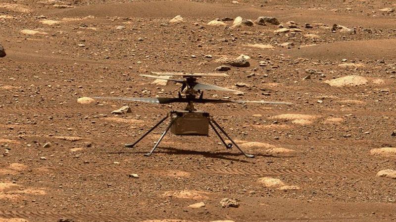 Uzay Tarihine Adını Yazan Ingenuity’nin İlk Uçuşunun Yüksek Kaliteli Videosu Paylaşıldı