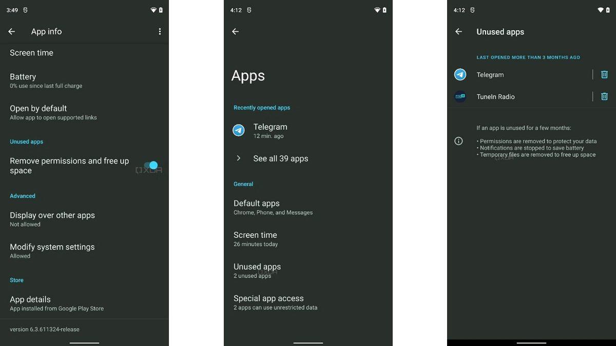 Android 12, Aylarca Kullanılmayan Uygulamaların İzinlerini İptal Edip Verilerini Temizleyecek
