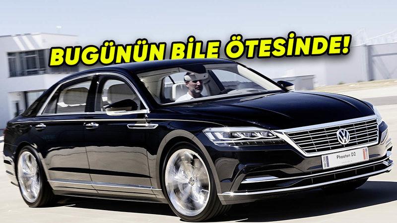 Passat, Yanında Şahin Kalır: Hiçbir Zaman Piyasaya Sürülmeyen Volkswagen Phaeton D2’nin "Yazık Olmuş" Dedirten Tasarımı ve Özellikleri