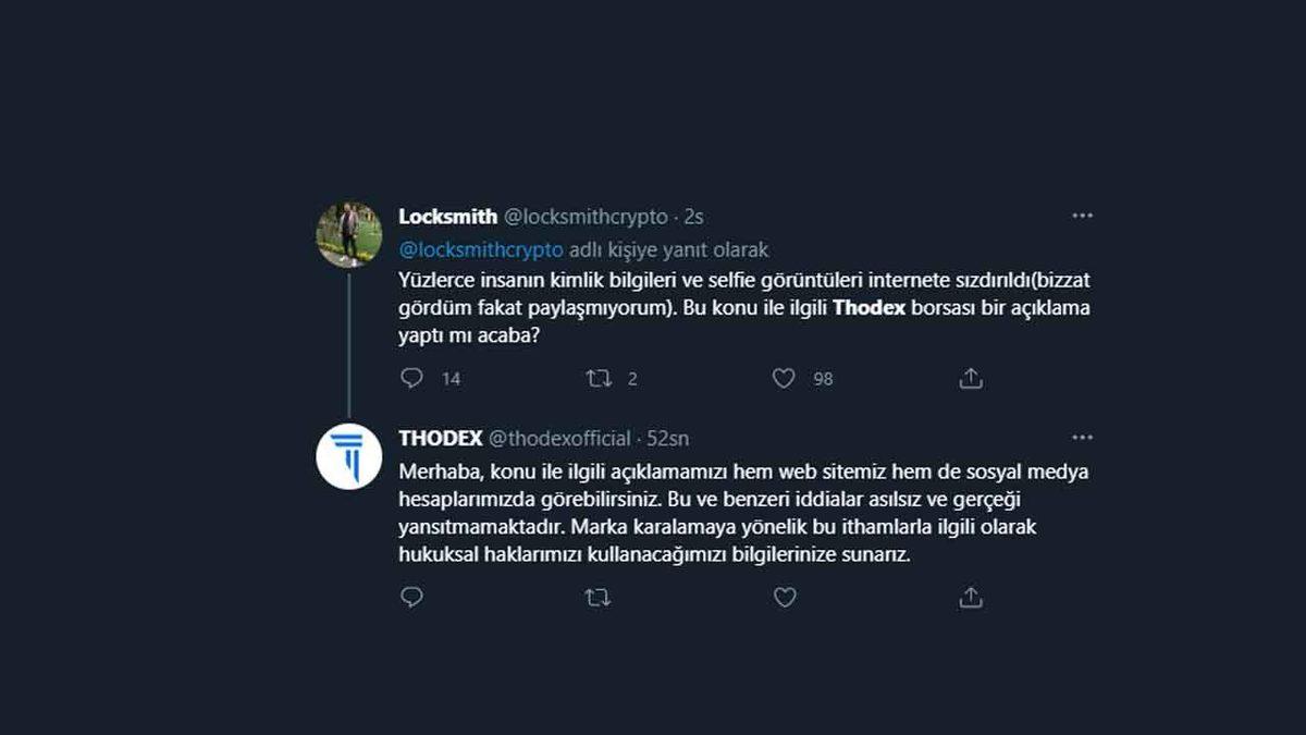Türk Kripto Para Borsası THODEX’te Kullanıcıları Tedirgin Eden Sorun