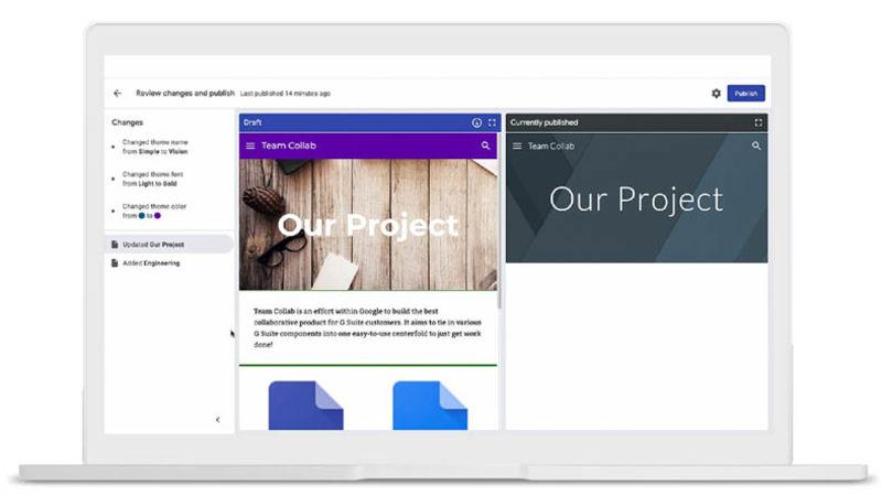 Google’ın Web Sitesi Oluşturma Aracı Google Sites Klasik Sürüm İçin Yolun Sonuna Gelindi