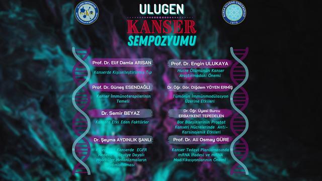 Kanserin Her Yönüyle Ele Alınacağı Ulugen Kanser Sempozyumu, 1 Mayıs’ta Başlıyor