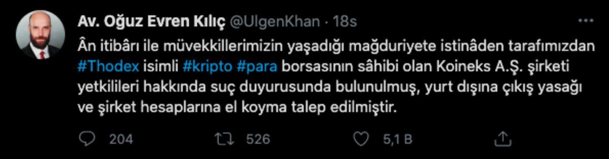 Thodex Vurgunu Hakkında Sosyal Medyadan Gelen Tepkiler: Aylar Önce Öngörenler de Varmış