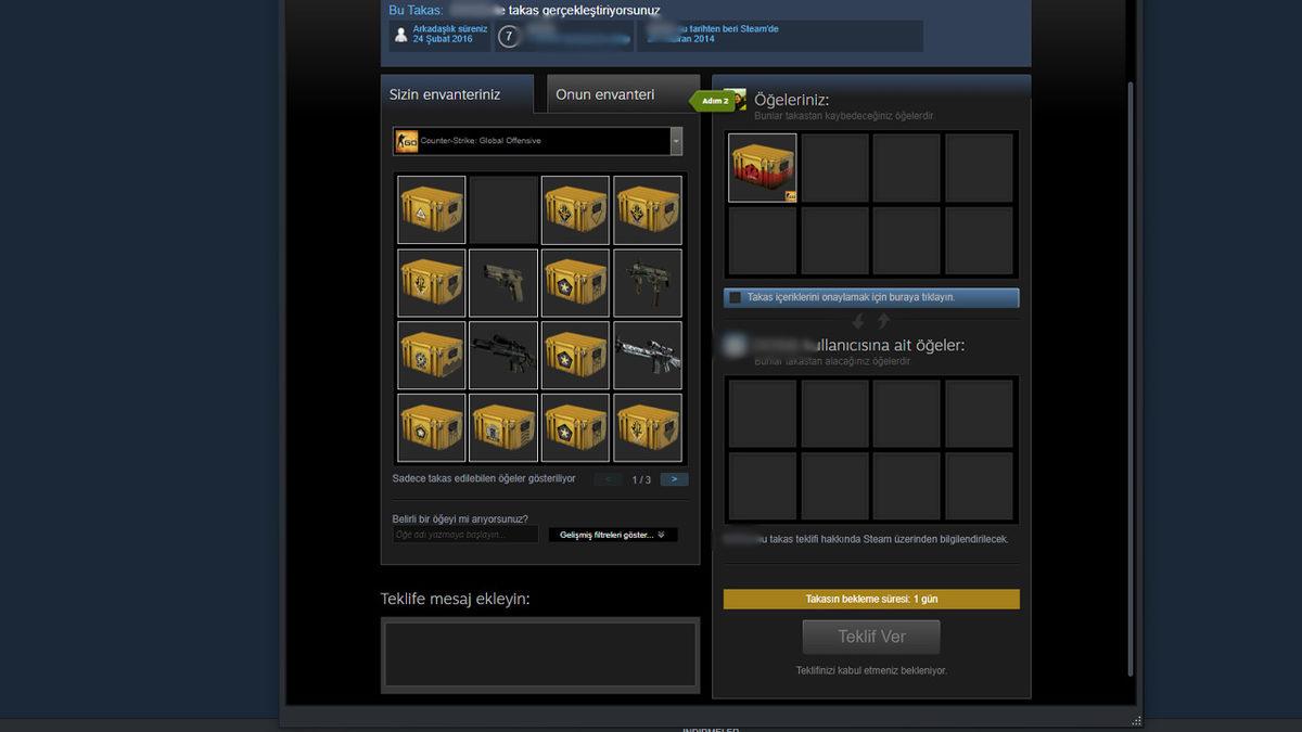 Steam’de Oyun İçi Eşya Takası Yapmanızı Sağlayan ’Trade URL’ Nasıl Kullanılır?