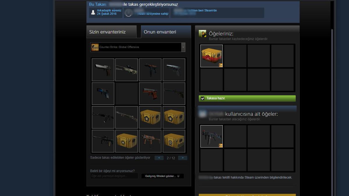 Steam’de Oyun İçi Eşya Takası Yapmanızı Sağlayan ’Trade URL’ Nasıl Kullanılır?