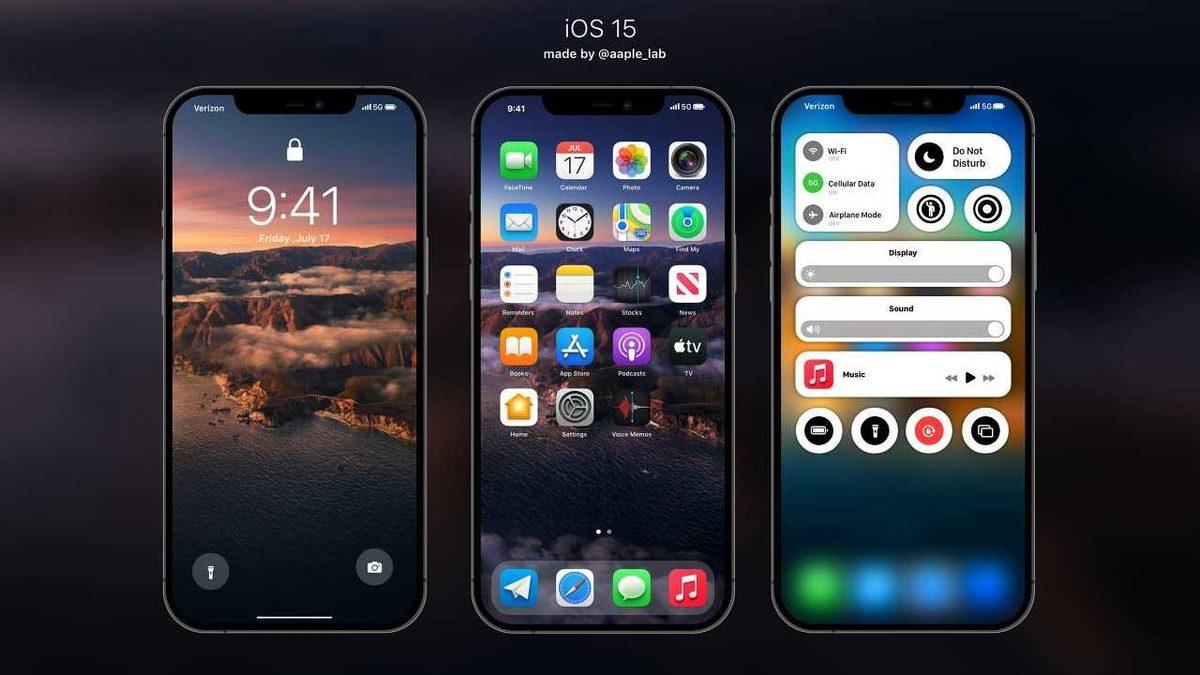 iOS 15’ten Yeni Bilgiler Geldi: Güncellenmiş Kilit Ekranı ve Bildirimler Yolda