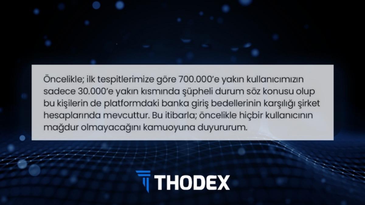 Thodex CEO’sundan Resmi Açıklama: Ortaya Atılan Tüm İddialar Asılsızdır