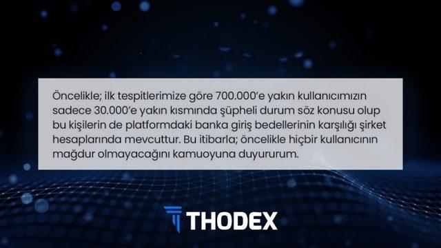 Thodex CEO’sundan Resmi Açıklama: Ortaya Atılan Tüm İddialar Asılsızdır