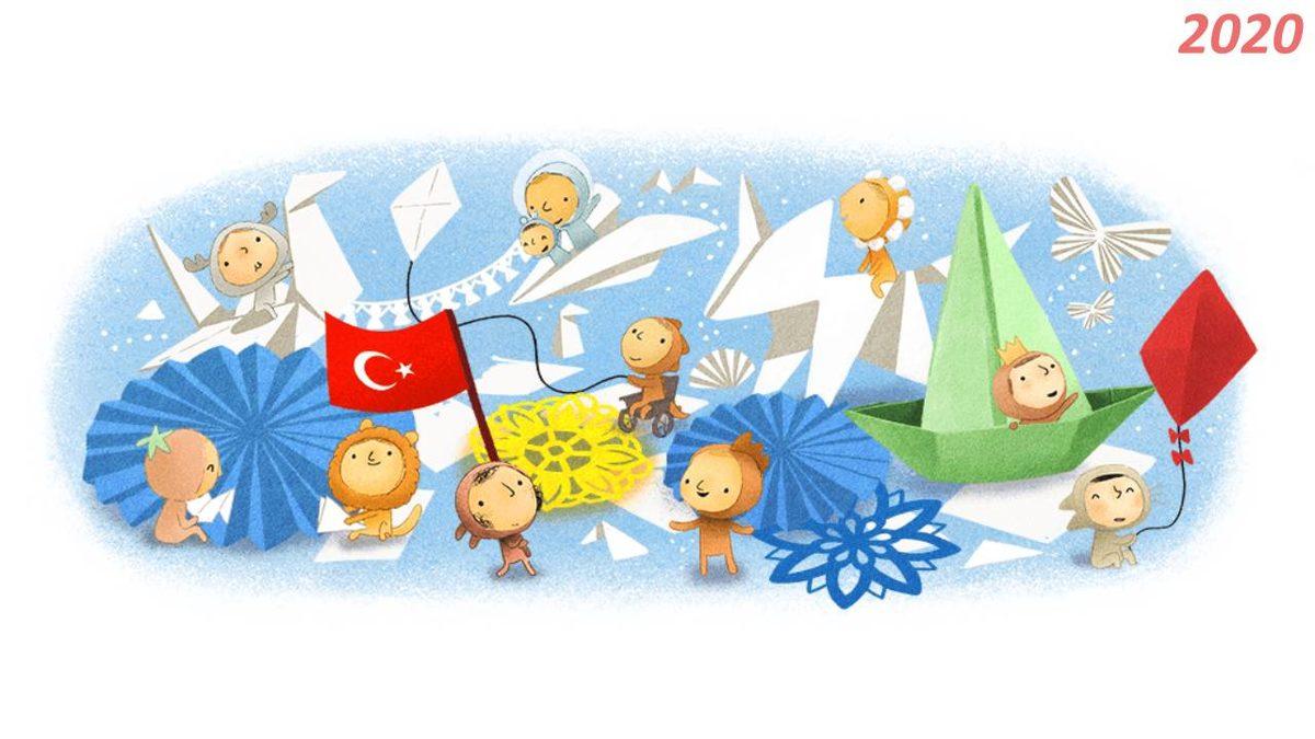 Google, Çocuk Bayramını Bu Yıl da Unutmadı: Bu Yıl ve Geçmiş Yıllarda Yayınlanan 23 Nisan Doodle’ları