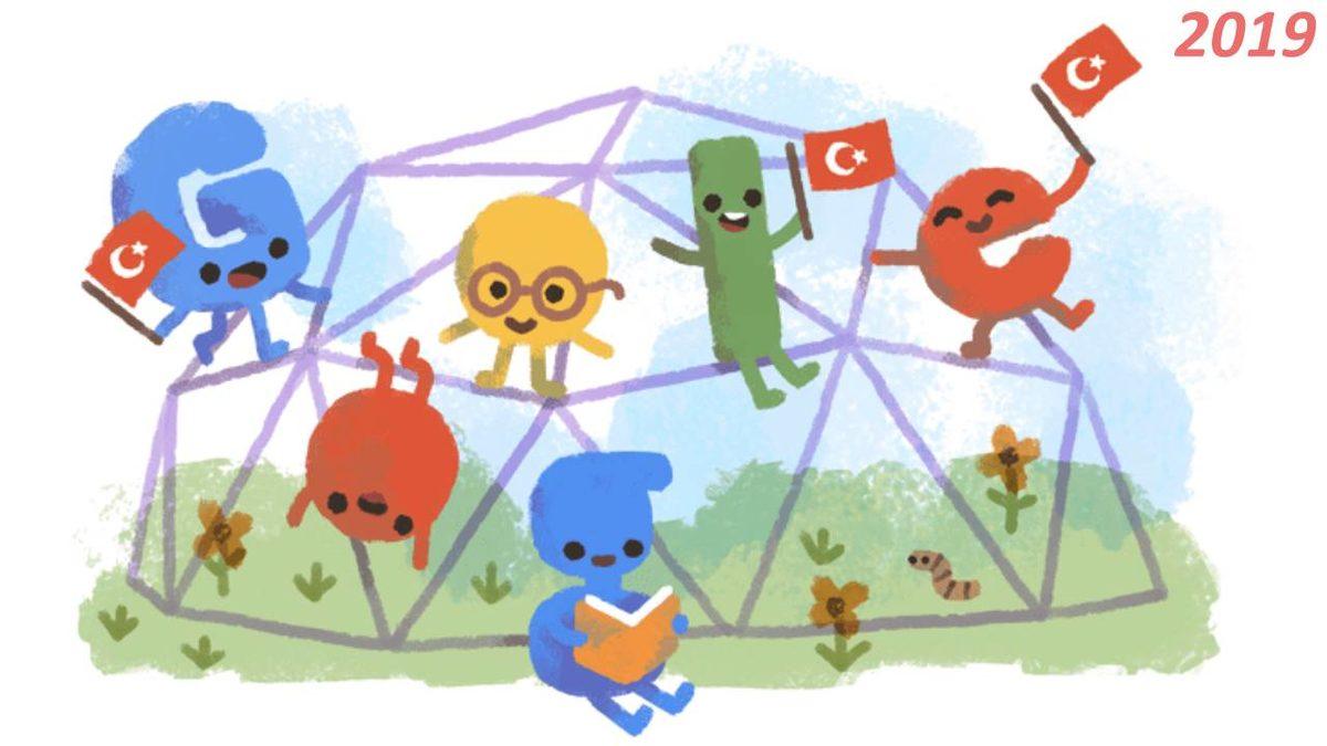 Google, Çocuk Bayramını Bu Yıl da Unutmadı: Bu Yıl ve Geçmiş Yıllarda Yayınlanan 23 Nisan Doodle’ları