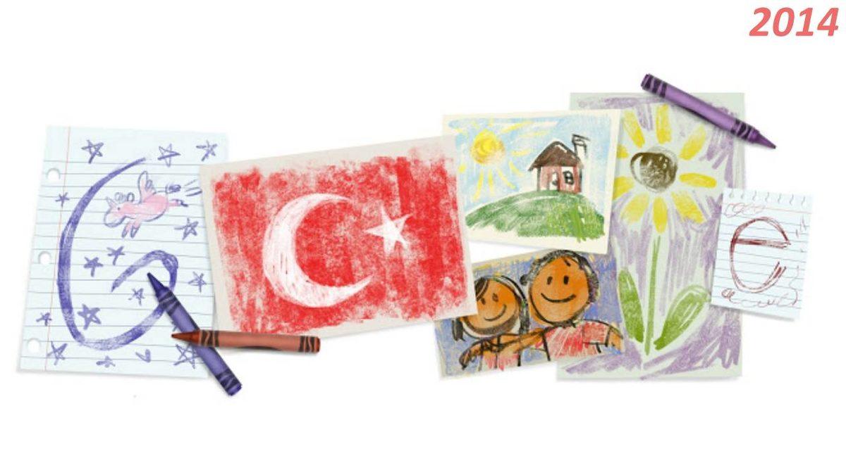 Google, Çocuk Bayramını Bu Yıl da Unutmadı: Bu Yıl ve Geçmiş Yıllarda Yayınlanan 23 Nisan Doodle’ları
