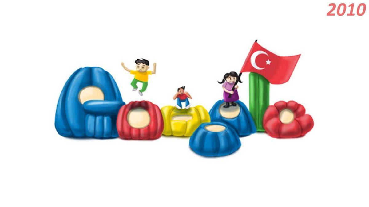 Google, Çocuk Bayramını Bu Yıl da Unutmadı: Bu Yıl ve Geçmiş Yıllarda Yayınlanan 23 Nisan Doodle’ları