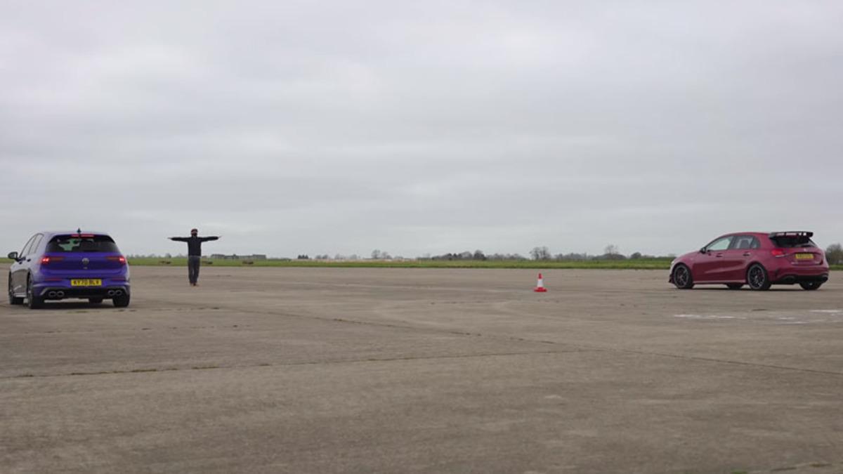 Mercedes-AMG A45 S ile Golf 8 R’ın Dudak Isırtan Karşılaşması [Video]