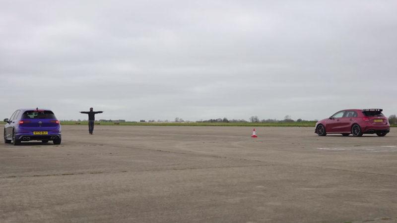 Mercedes-AMG A45 S ile Golf 8 R’ın Dudak Isırtan Karşılaşması [Video]