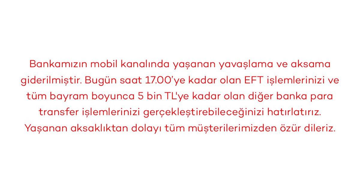 Akbank Mobil Uygulamasına Erişilemiyor (Sorun Çözüldü)