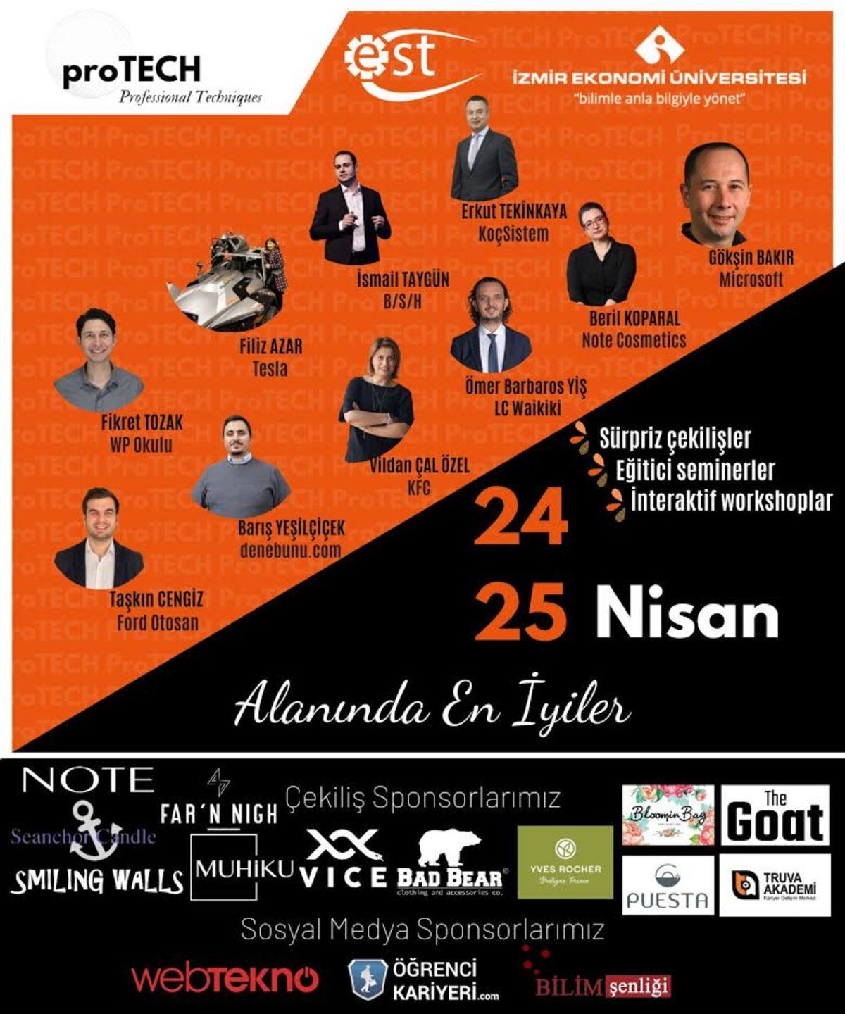 Sektörün Önde Gelen Firmalarından Konuşmacıların Yer Aldığı ProTECH Zirvesi 24 – 25 Nisan’da