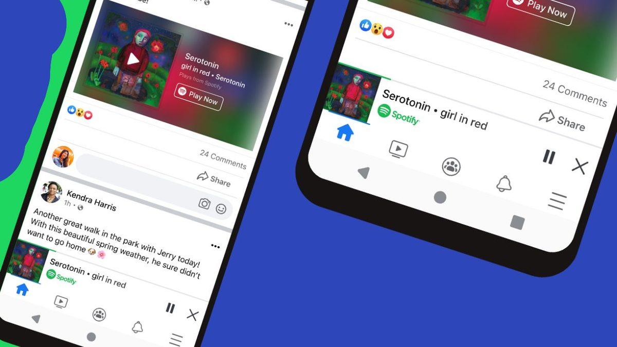 Spotify Şarkıları Artık Facebook Uygulamasında Dinlenebiliyor (Türkiye’ye Yok)