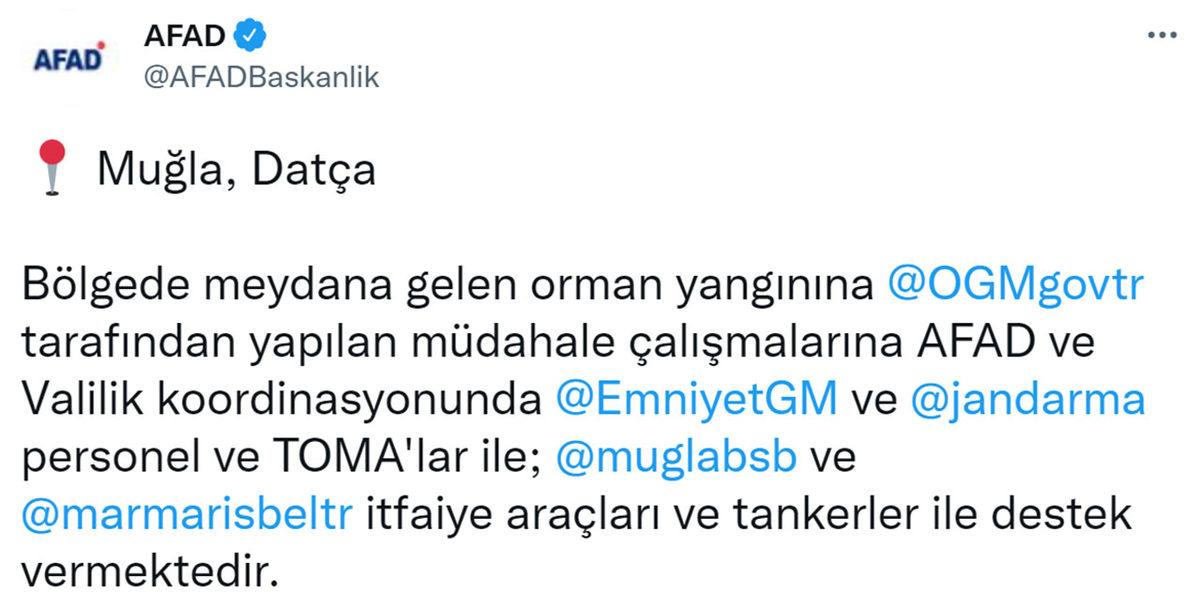 Çeşme’deki Yangının Ardından Datça’daki Yangın da Kontrol Altına Alındı! [Video]