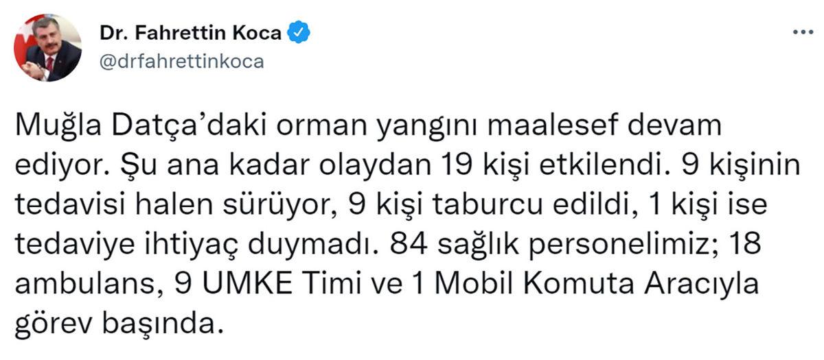 Çeşme’deki Yangının Ardından Datça’daki Yangın da Kontrol Altına Alındı! [Video]