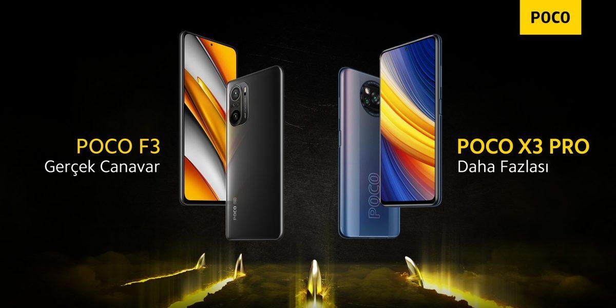 Fiyat/Performans Canavarları POCO F3 ve POCO X3 Pro’nun Türkiye Fiyatları Açıklandı