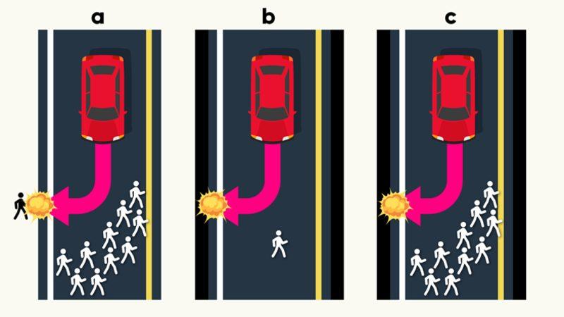 Otonom Arabalar, Bir Yaya Grubunu Ezmemek Adına Sürücüyü Öldürmeye Karar Verebilir mi?