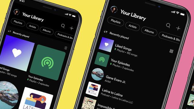 Spotify, Yeniden Tasarlanan ’Kitaplığın’ Bölümüne Eklenen Yeni Özellikleri Duyurdu