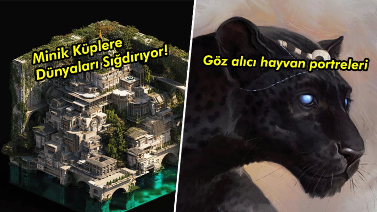 Birbirinden Yetenekli Dijital Sanatçıların Şahane Sanat Eserleri: Görünce Bazılarını Duvara Asasınız Gelecek