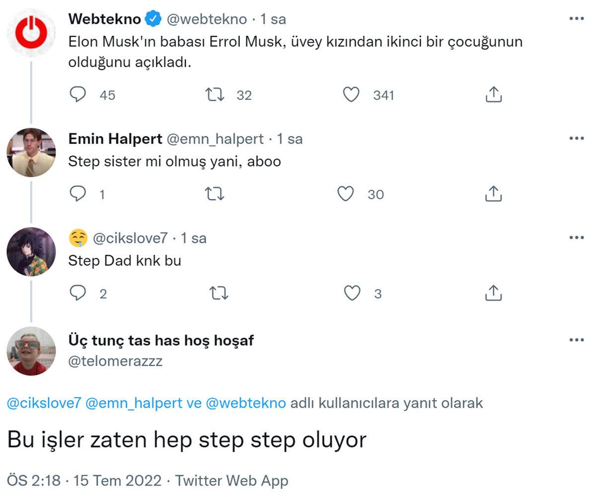 Elon Musk’ın Üvey Kardeşi, Üvey Annesi Oldu! Baba Errol Musk, Üvey Kızından Çocuk Sahibi Olduğunu Açıkladı (Evet, Türk Dizisi Gibi)