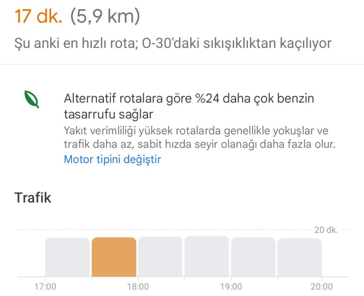 Google Haritalar’ın Benzinli, Dizel ve Elektrikli Araçlara Farklı Rota Gösteren Özelliği Türkiye’de: Peki Nasıl Kullanılır?