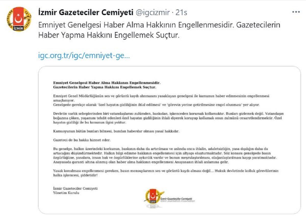 Emniyet Genel Müdürlüğü’nden Tepki Çeken Genelge: Görev Başındaki Polisleri Kaydedenler Hakkında Adli İşlem Başlatılacak