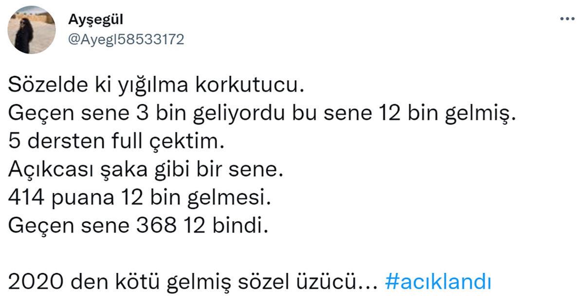 YKS 2022 Sonuçları Sosyal Medyanın Gündemi Oldu: İşte Ağlanacak Halimize Güldüğümüz Paylaşımlar