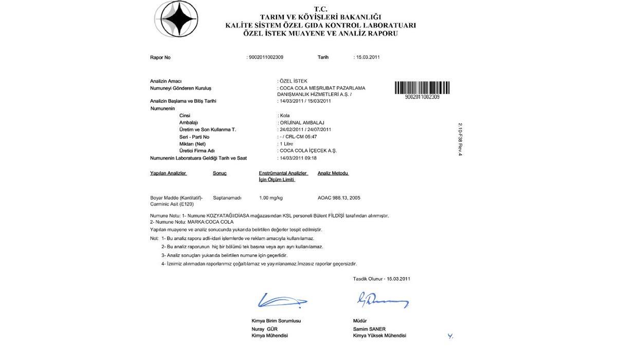 Kolaya Siyah Rengini Veren Şey Nedir? (Hayır, Böcek Değil)