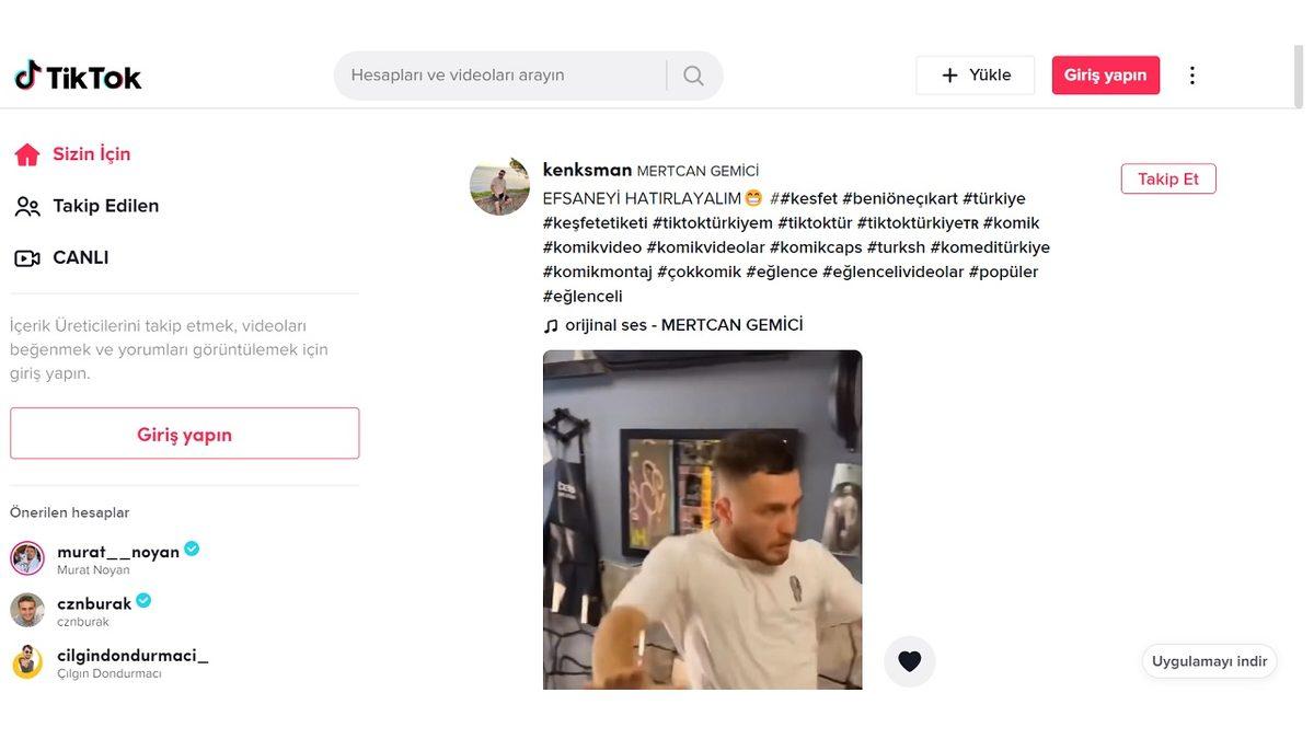 TikTok Videoları Giriş Yapmadan Nasıl İzlenir?