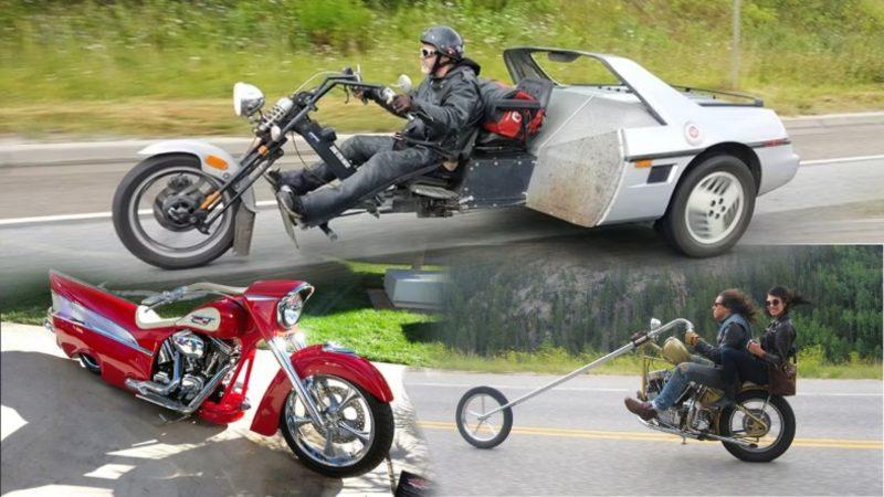 Görenlerin Bu Kadarı da Olmaz Diyeceği Sıra dışı Modifiyeye Sahip Motosikletler