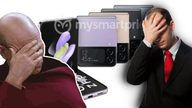 Samsung Galaxy Z Flip4 Tasarımı Ortaya Çıktı: Telefonu Tasarlamayı Unutmuşlar…
