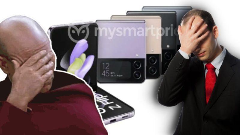Samsung Galaxy Z Flip4 Tasarımı Ortaya Çıktı: Telefonu Tasarlamayı Unutmuşlar…