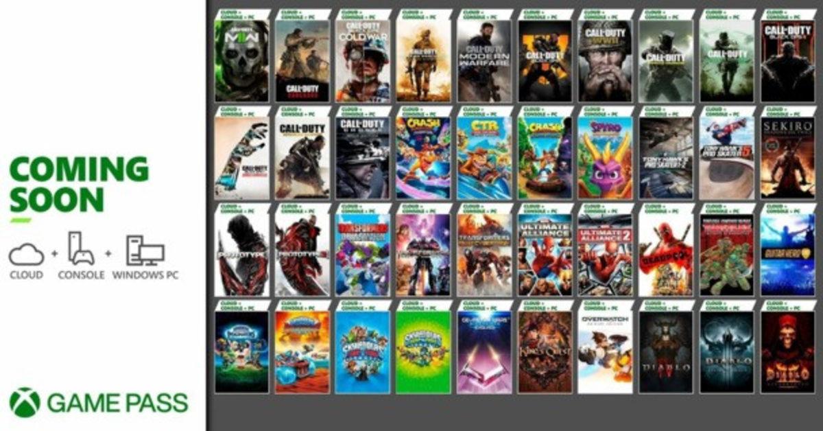 2024’te Xbox Game Pass’e Geleceği Kesinleşen Oyunlar: Activision Oyunlarını Görebilecek miyiz?