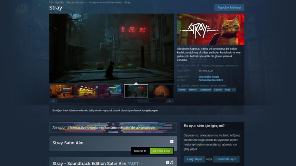 Bir Sokak Kedisi Olarak Oynayabildiğiniz Stray, PC’ye Çıktı: İşte Fiyatı ve Sistem Gereksinimleri