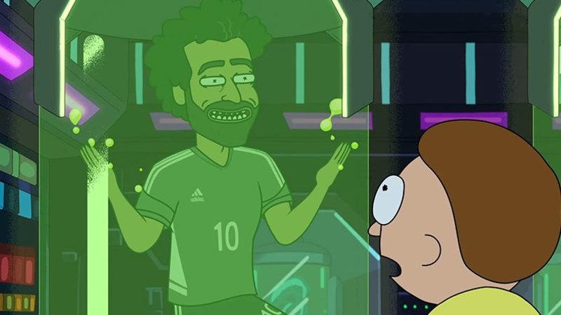 Muhammed Salah, Rick&Morty’de: İşte Adidas’ın Fazlasıyla Eğlenceli Yeni Reklamı [Video]